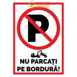 Indicatoare pentru interzicerea parcare pe trotuar